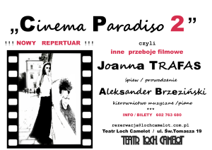 „CINEMA PARADISO 2” JOANNA TRAFAS